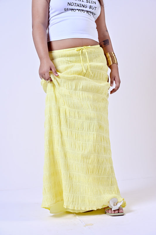 Mimosa Textured Skirt