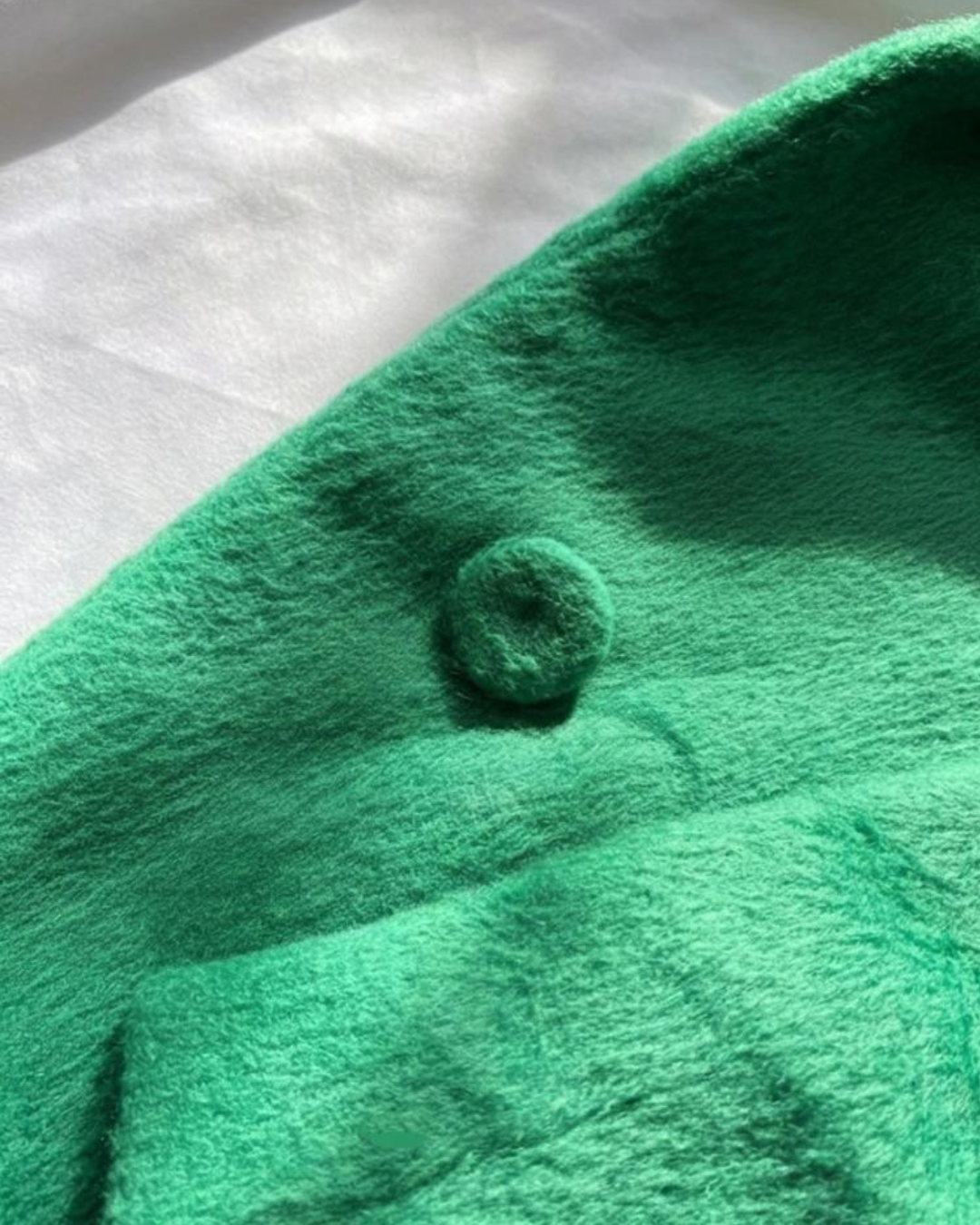 One of a Kind Felted Trench Coat