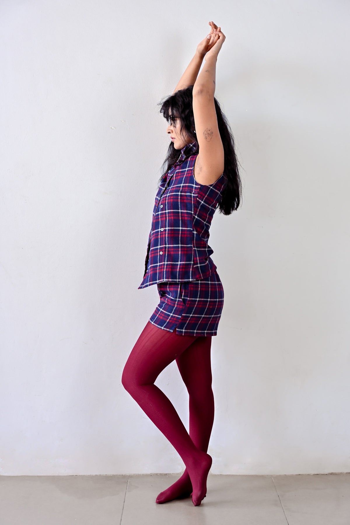 Reversible Pop Collar Vest