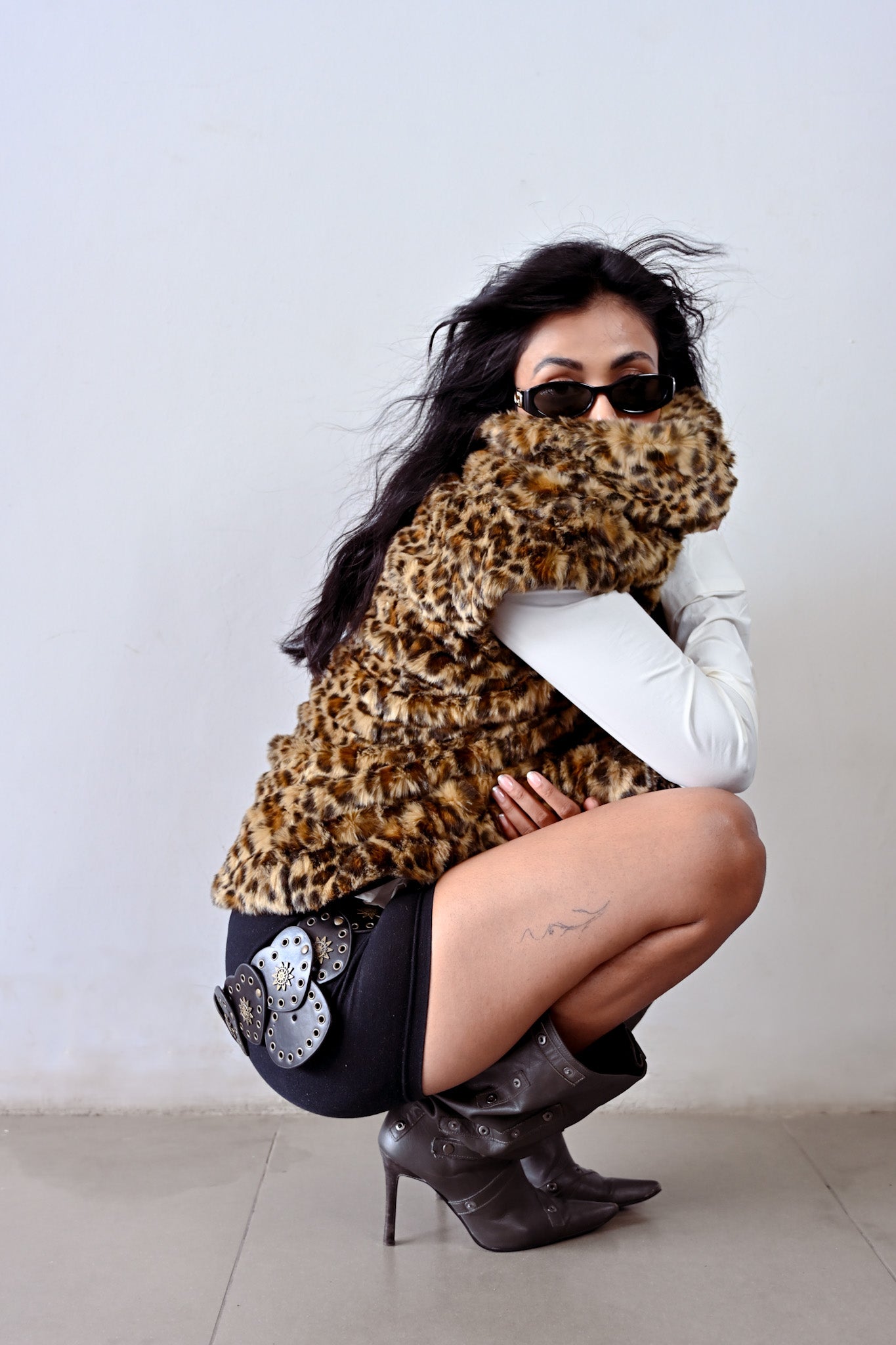 One of a Kind Leopard Vest