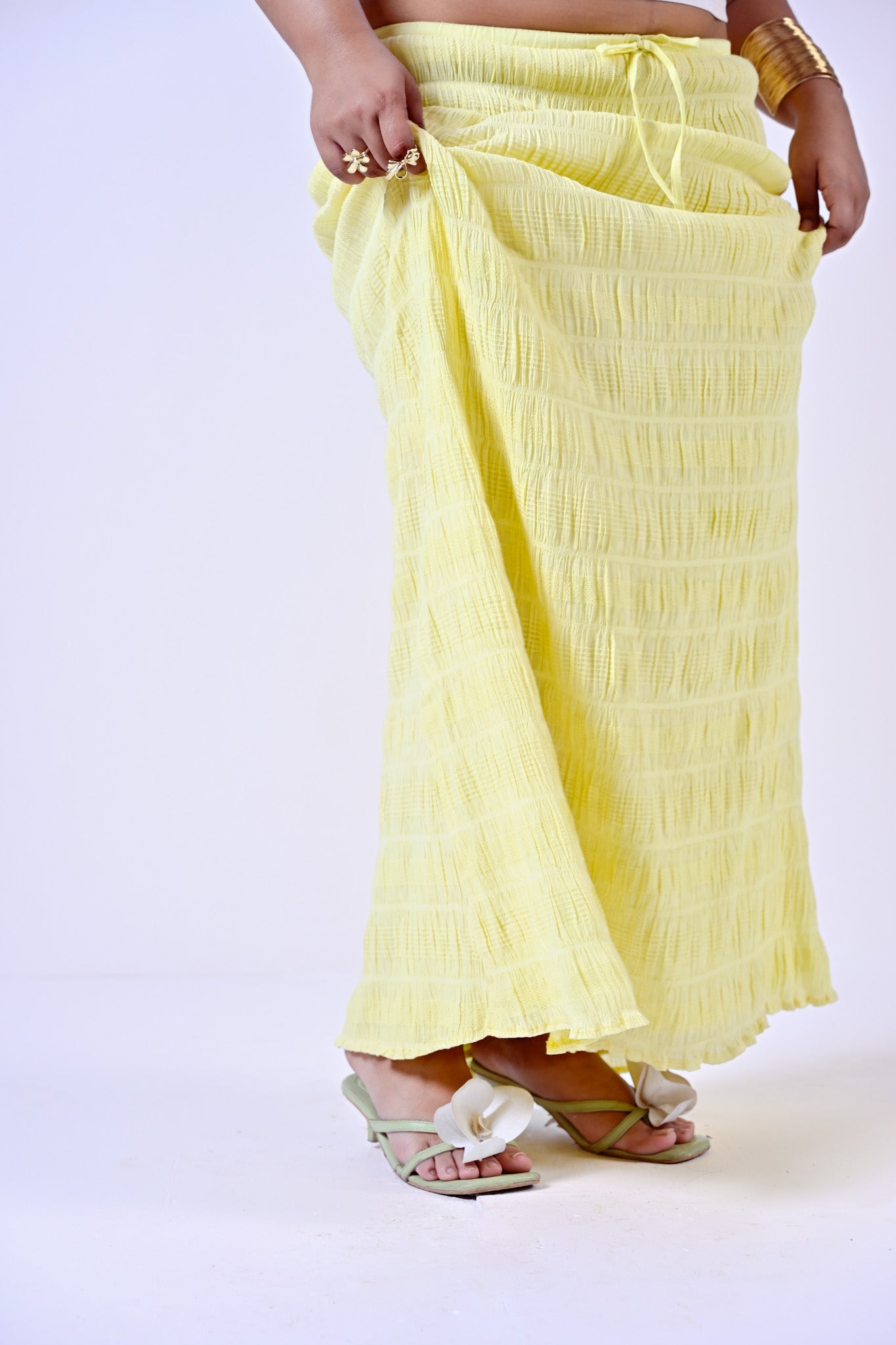 Mimosa Textured Skirt