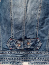One of a Kind Bang Bang Vintage Denim Vest