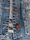 One of a Kind Bang Bang Vintage Denim Vest