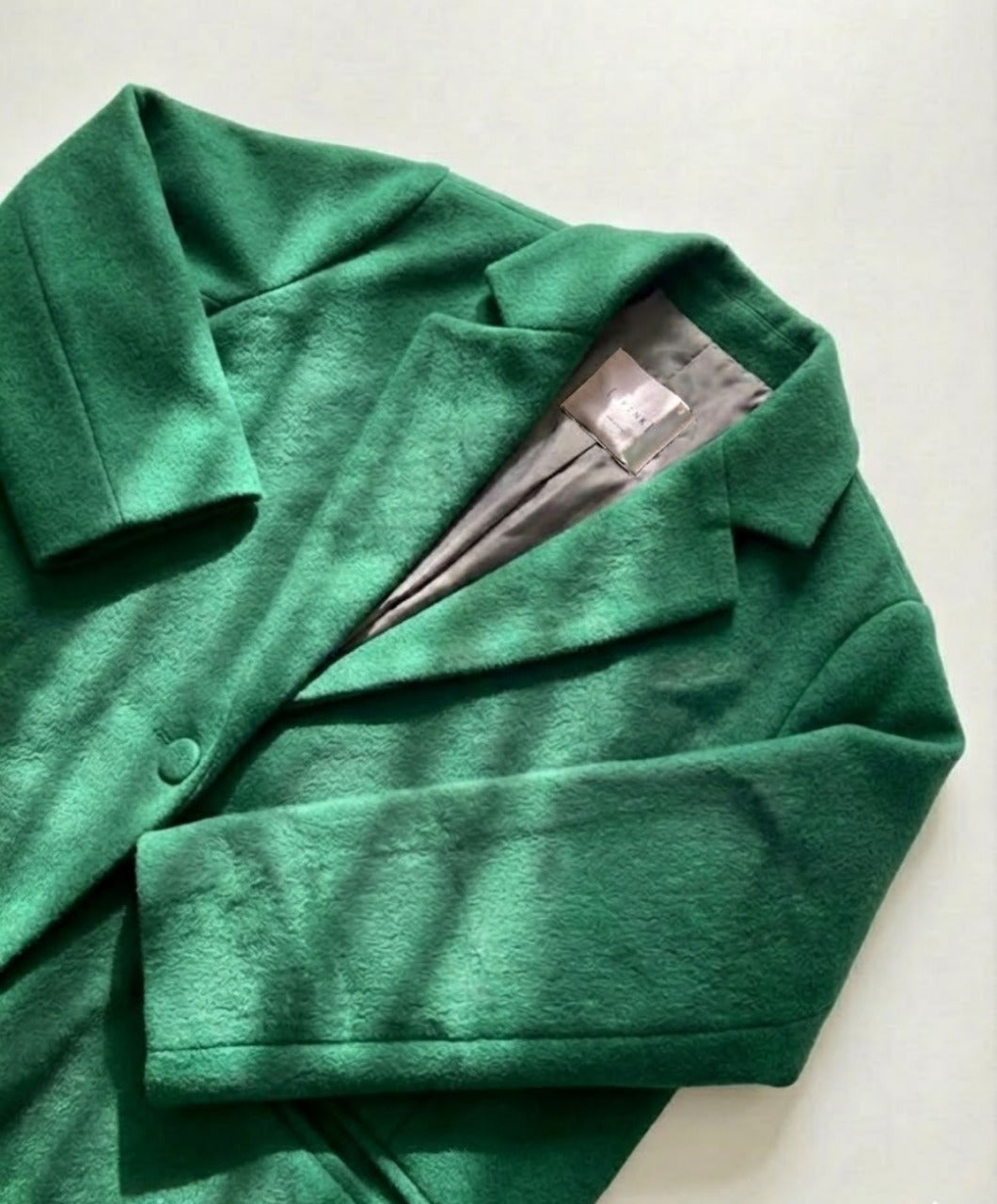 One of a Kind Felted Trench Coat